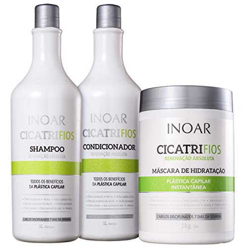 Kit Inoar Cicatrifios Salon Trio (3 Produtos) +Nécessaire Pink Beleza na Web