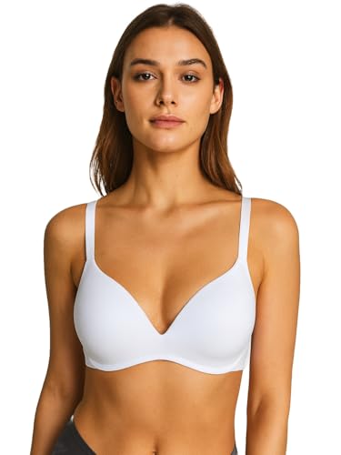 Image of Viola's Secret 6 Pack of Color Print T-Shirt Bras B Cup C Cup and D Cup