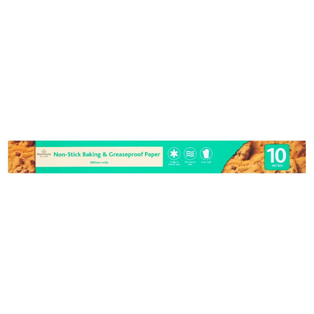 MORRISONS GREASEPROOF- BAKING PAPER 10M