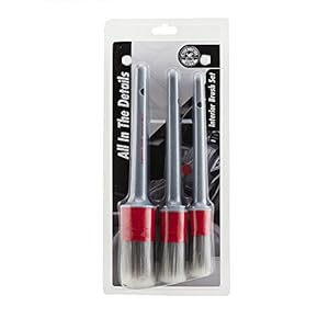 Chemical Guys ACC600 All In The Details Interior Detailing Brush Set (Great for Cars, Trucks, SUVs, RVs, & More)
