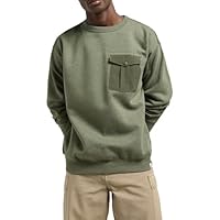 Lee Utility Crew SWS Maglia di Tuta, Quercia Moss, XXL Uomo
