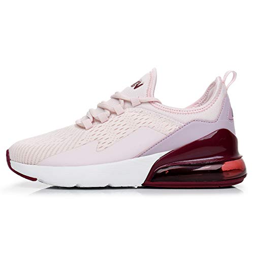 TORISKY Sneaker Herren Damen Air Laufschuhe Turnschuhe Sportschuhe Schuhe Fitness Gym Luftkissen?8999-Purple41?
