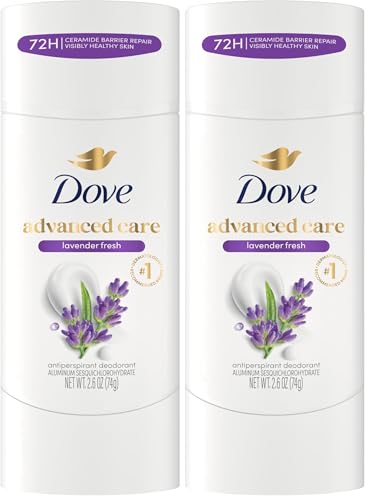 Image of Dove Antiperspirant Deodorant Stick Lavender Fresh | 72 Hour Protection | Helps Repair Skin | 2.6 oz