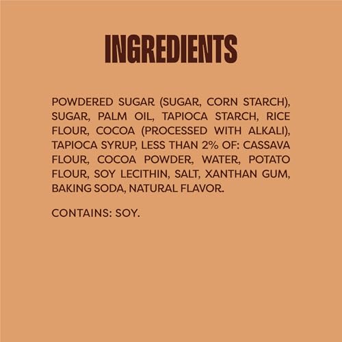 GLUTINO Chocolate Vanilla Creme Cookies, 10.5 oz