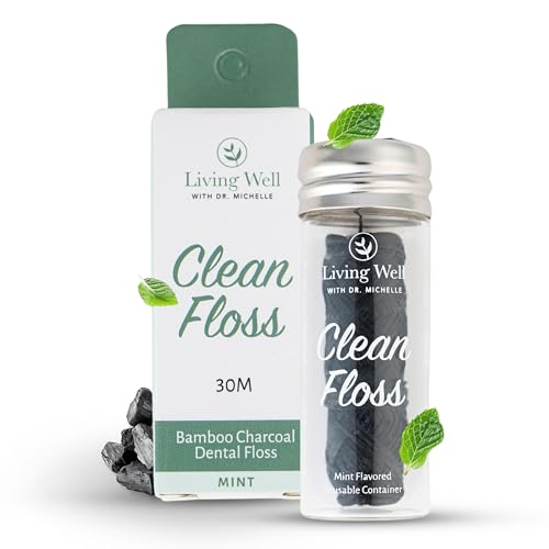 Bamboo Charcoal Mint Dental Floss