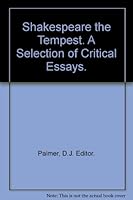 Shakespeare the Tempest. A Selection of Critical Essays. B001221Z2C Book Cover