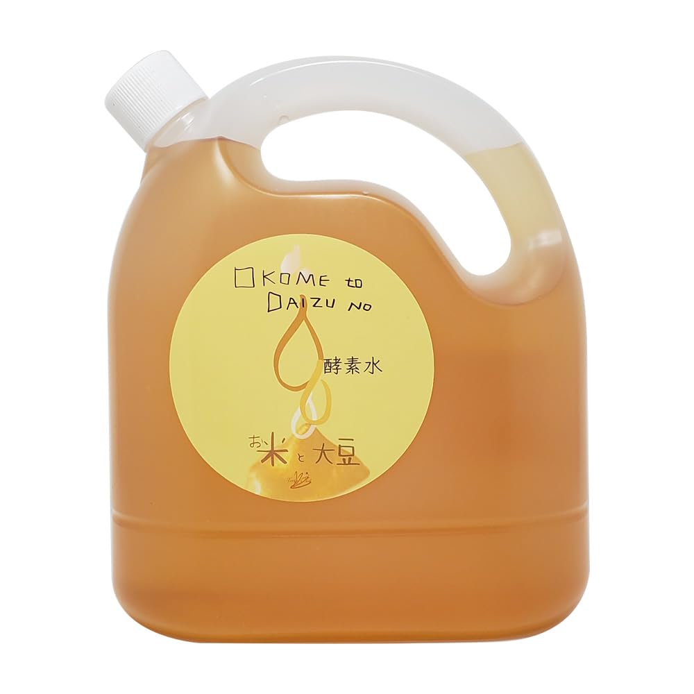 テネモス アグア1Lお米と 大豆1L酵素水 【2本セット】 Amazon.co.jp: テネモス アグア仕込みのお米と大豆の酵素水 5リットル