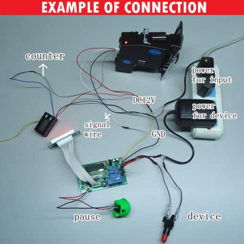 8 Digits LCD Resettable Coin Meter Counter Arcade Slot Mech/Electronic Counter Accessory Spare Part