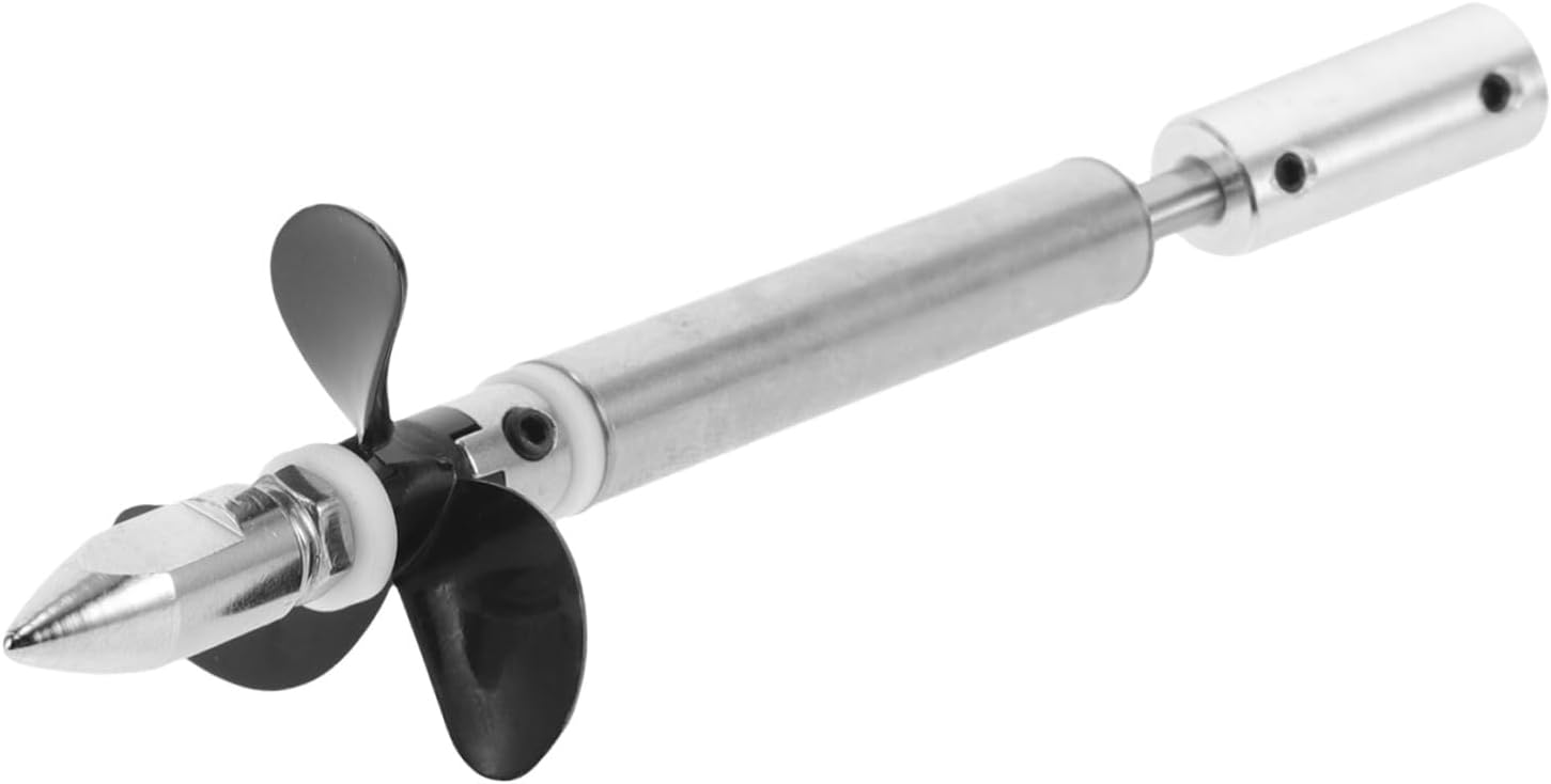Yardwe Stainless Steel Boat Drive Shaft Assembly Model Boat Accessories for DIY Propellers Precision Engineered