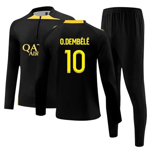 Maillot de Foot Enfant Et Adultes Ensemble SurvêTement 2 PièCes, d'entraînement de Football Survetement Enfant Garcon Ensemble Foot Enfant Ensemble Sport Homme Ensemble Jogging Homme Femme