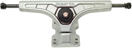 Miniatura 10 de Camiones de patinaje Longboard de ingeniería superior hechos de acero de aleación endurecido, buje máximo fuerte y cómodo, camiones Longboard prémium