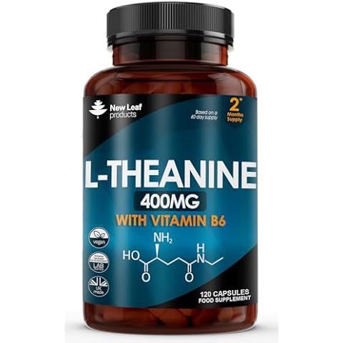 L-Theanine with Vitamin B6 Capsules for Balance Cover
