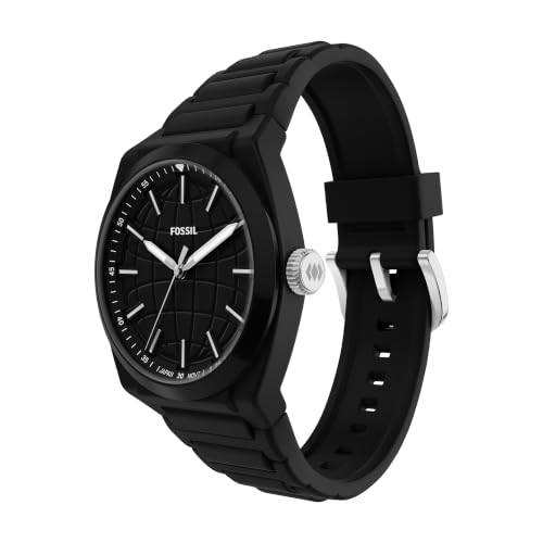 Image of Fossil Men's Everett Quartz Stainless Steel Watch, Three-Hand Watch for Men