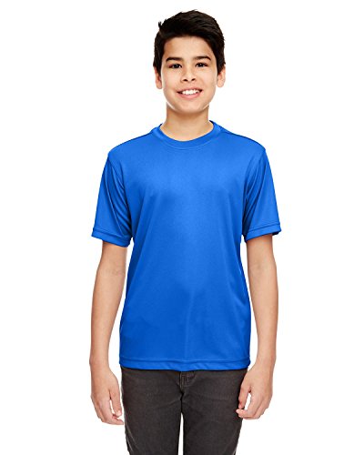 UltraClub Youth Cool & Dry Basic Performance T-Shirt XL ROYAL
