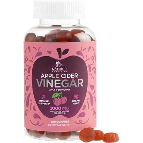 Nature's Nutrition Vegan Apple Cider Vinegar Gummy Vitamins Cover