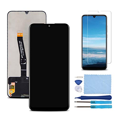 Pantalla LCD Tctil Asamblea Repuesto Compatible con Huawei P Smart 2019/2020 Versin Negro con Herramientas + Pelcula Templada
