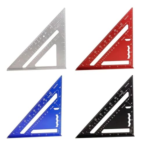 Escuadra Triangular de Aleación de Aluminio 7 Pulgadas miniatura 4