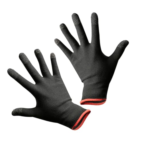 Genérico Guantes de Pantalla Táctil para Smartphone Guantes Ligeros y Antideslizantes para Actividades al Aire Libre Senderismo y Escalada