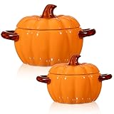 Photo Gallery uiifan 2 ciotole per zucca, in ceramica, 500 ml e 1530 ml, casseruola, pentola per cucinare carino sicuro forno pentola con coperchio doppio orecchio per il ringraziamento, autunno, cottura halloween Photo Gallery uiifan 2 ciotole per zucca, in ceramica, 500 ml e 1530 ml, casseruola, pentola per cucinare carino sicuro forno pentola con coperchio doppio orecchio per il ringraziamento, autunno, cottura halloween