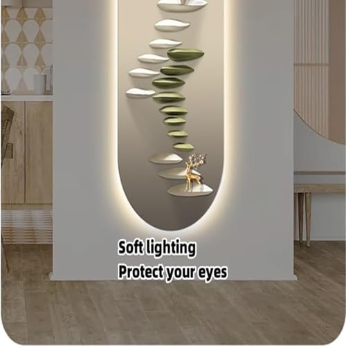 3D LED Hängende Wandkunst Beleuchtete Korridor Malerei für Moderne Wohnkultur in Eingängen, Wohnzimmern, Fluren
