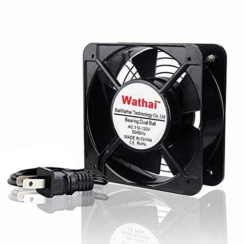 Wathai AC High Airflow Fan 15050 150mm 110V 120V Cooling Ventilation Exhaust Fan - //coolthings.us