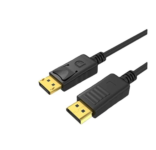 Câble DisplayPort vers Display Port 3m [4K@60Hz] Version 1.2, Câble DP Mâle Mâle Supporte 4K@60Hz, 2K@144Hz pour avec Laptop, PC, TV, Monitor Game Cover