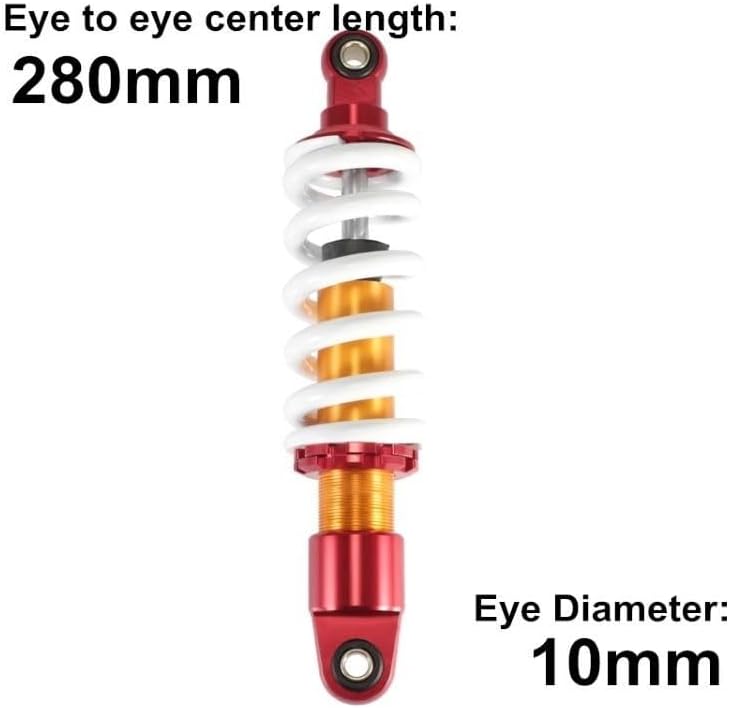 Motorbike Absorber Shock 280MM 10" rear suspension air shock absorber for motorcycle pit soil bicycle ATV quad bike for monkey