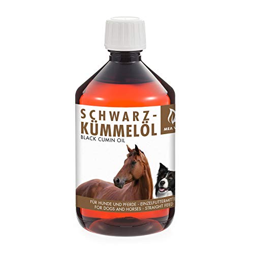 Meavita Aceite De Comino Negro Meavita Para Animales, Prensado En Frío Y 100% Puro 500 ml