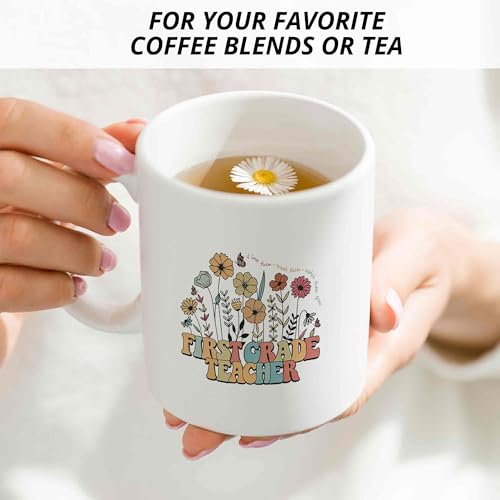 Taza de Cerámica Floral para Maestros 11 Onzas miniatura 4