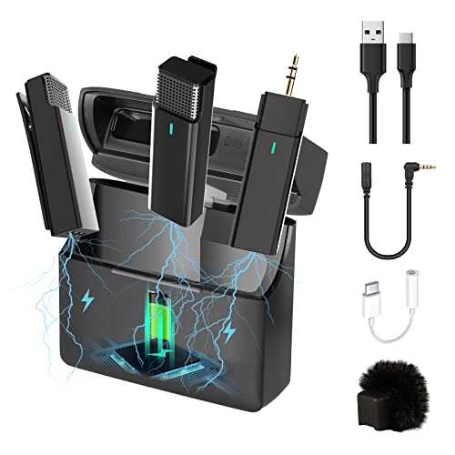 Microphone sans fil (micro Lavalier avec 2 émetteurs) Cover