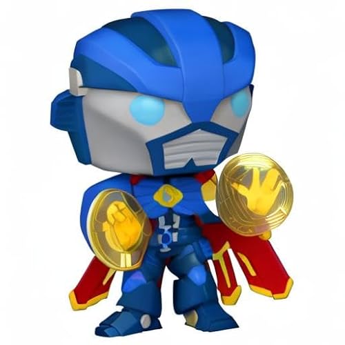 Funko Pop! Marvel Mech-Dr. Doctor Strange Comics Vinyl - Marvel Comics- Figurine en Vinyle à Collectionner - Idée de Cadeau - Produits Officiels - Jouets pour Les Enfants et Adultes
