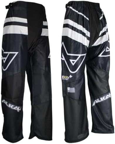 Alkali RPD Recon Senior Adult Junior Kids Roller Inline Hockey Pants, New for 2023 (SR X-Large) Black