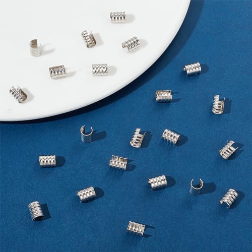 AHANDMAKER 200Pcs Leather Rope Clip - Image 4