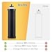 8-Stage Gravity Water Filtration System 3.0 Gallon-304 Stainless Steel Countertop System with 4 Filters and StandReduce 99.9% Chlorine, NSF/ANS 42 Certifcation