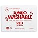 Center Enterprise CE5505 Jumbo Washable Stamp Pad, Red