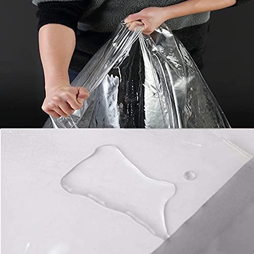 Waterproof Outdoor Sheer Curtains PVC Weather-Resistant Patio Panels with Eyelets Customizable Indoor Partition Drapes (2x2m) – UV Protection & Stylish - Image 3