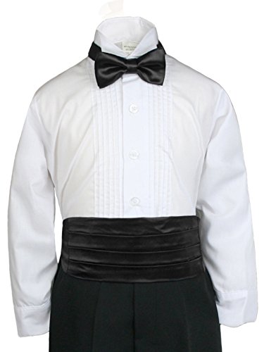 Formal Wedding Color Satin Bow tie & Cummerbund Set Only Boy Baby Toddler Sm-28 (SM-XL (22