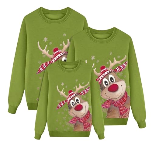 Didadihu Weihnachtspullover Damen Herren Kinder Lustig Ugly Christmas...