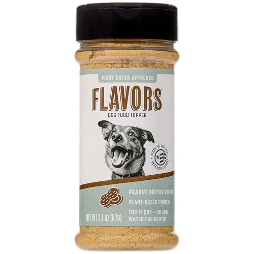 Image of BEAUMONT BASICS Flavors Food Topper for Dogs, Peanut Butter Recipe, 3.1-Ounce