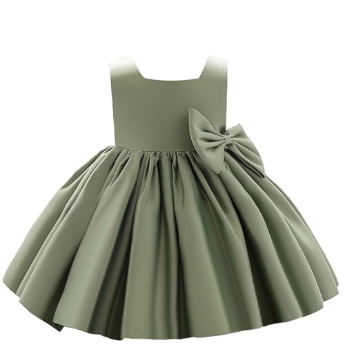 Girl Flower Design Dress Sleeveless Flower Design Princess Wedding Dress for Toddler and Baby Girl2