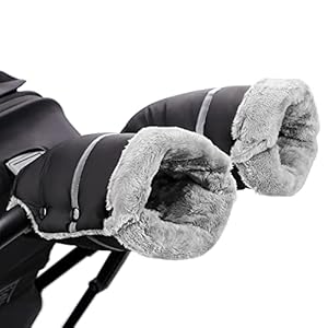 Handwärmer Kinderwagen, Homord Kinderwagen Handschuhe Warmer Winddicht Handmuff für Kinderwagen Universaler und Wasserabweisender Muff Kinderwagen mit Fleece und Baumwolle für Kinderwagen, Buggy