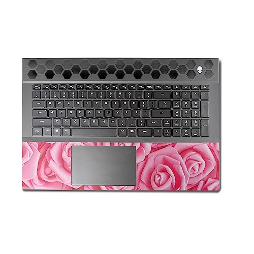 Image of MightySkins Skin Compatible with Alienware M18 R1 (2023) Full Wrap Kit - Super Pink Roses | Protective, Durable, and Unique Vinyl Decal wrap Cover | Easy to Apply & Change Styles | Made in The USA