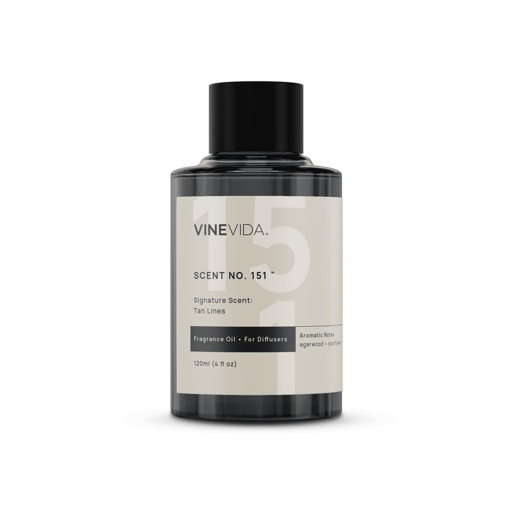 VINEVIDA [4 Oz] Inspired by: Tan Lines; Diffuser Oil Refill | Premium Scent Diffuser Oil for Home