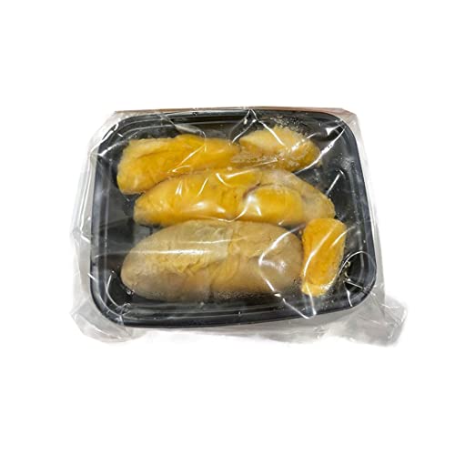 Malaysian Premium Frozen Musang King Durian. The Most Popular Durian From Sungai Pangang Plantation. 14 oz (400g) - (Pack of 1)