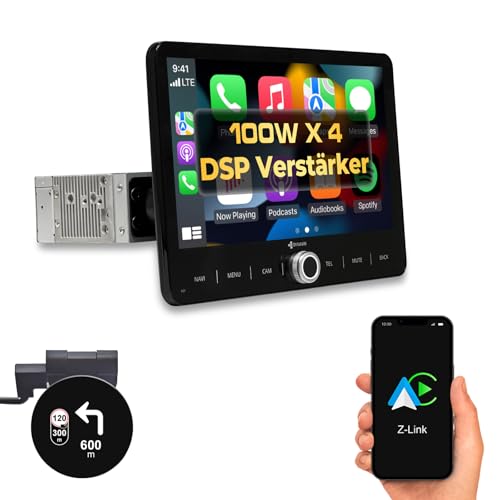 Navigation GPS 1 DIN Dynavin D9-UNI101 haut de gamme avec affichage Head-up Display