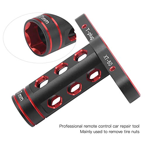 Tuerca hexagonal RC de 17 mm para evitar el desgaste de llantas en coches 1/8 6