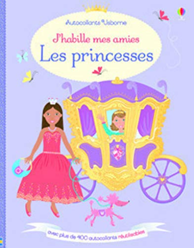 J'habille mes amies - Les princesses - Autocollants Usborne J'habille mes amies - Les princesses - Autocollants Usborne