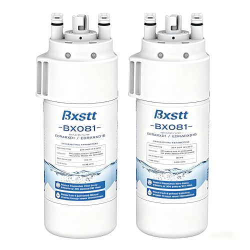 BXSTT EDRARXD1 Water Filter Replacement Compatible with Whirlpool EDRARXD1 Everydrop Filter A EDRARXD1B-2 Packs