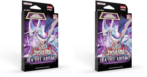 Yu-Gi-Oh! Gioco di carte collezionabili Ira dell'Abisso 3- Pack Booster (Confezione da 2)