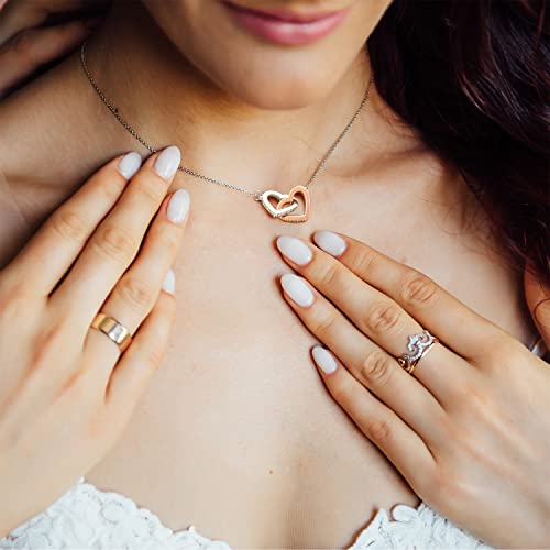 Larvincy To My Daughter In Law Necklace With Heartfelt Message & Elegant Box - Jewelry Daughter In Law Gifts From Mother In Law On Birthday, Wedding Day, Valentine, Christmas, Mothers Day & More 6